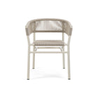 Kilt Outdoor Aluminum Dining Armchair