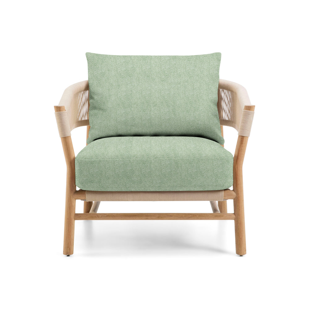 Kilt Outdoor Lounge Armchair with Cushion