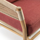 Kilt Outdoor Lounge Armchair with Cushion
