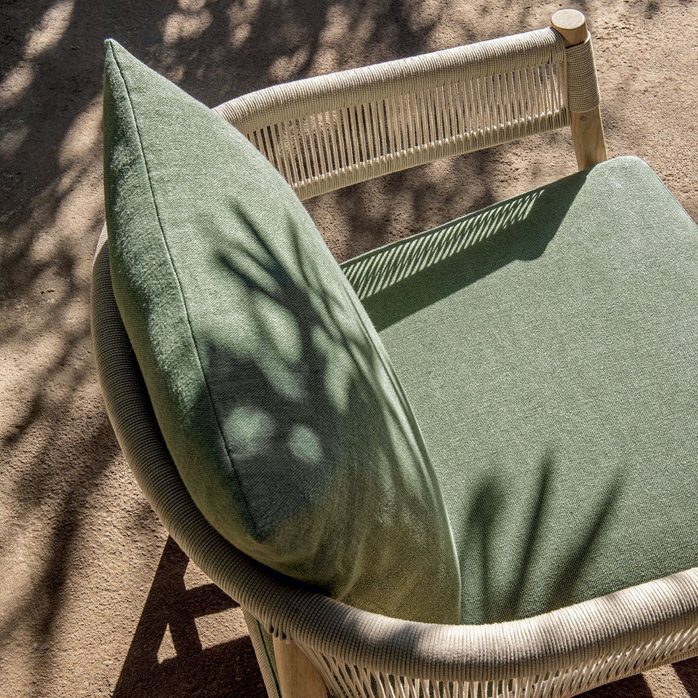Kilt Outdoor Lounge Armchair with Cushion