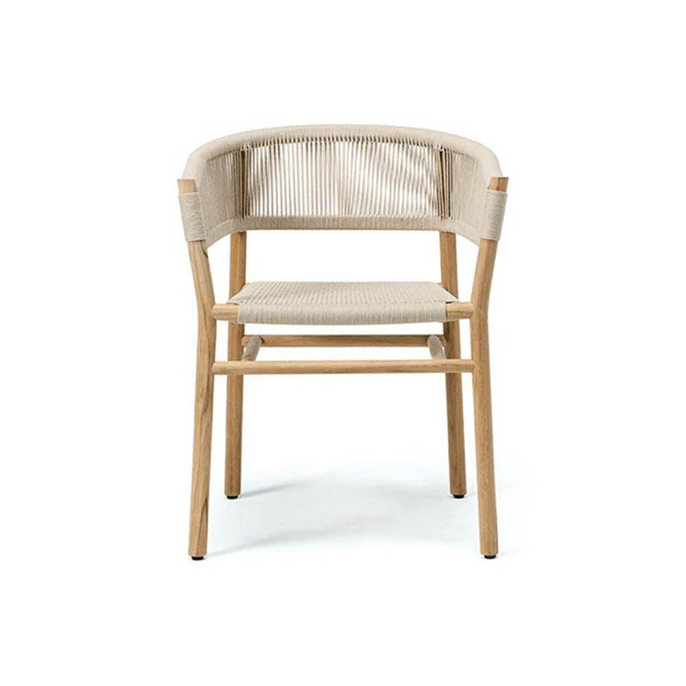 Kilt Outdoor Stackable Dining Armchair