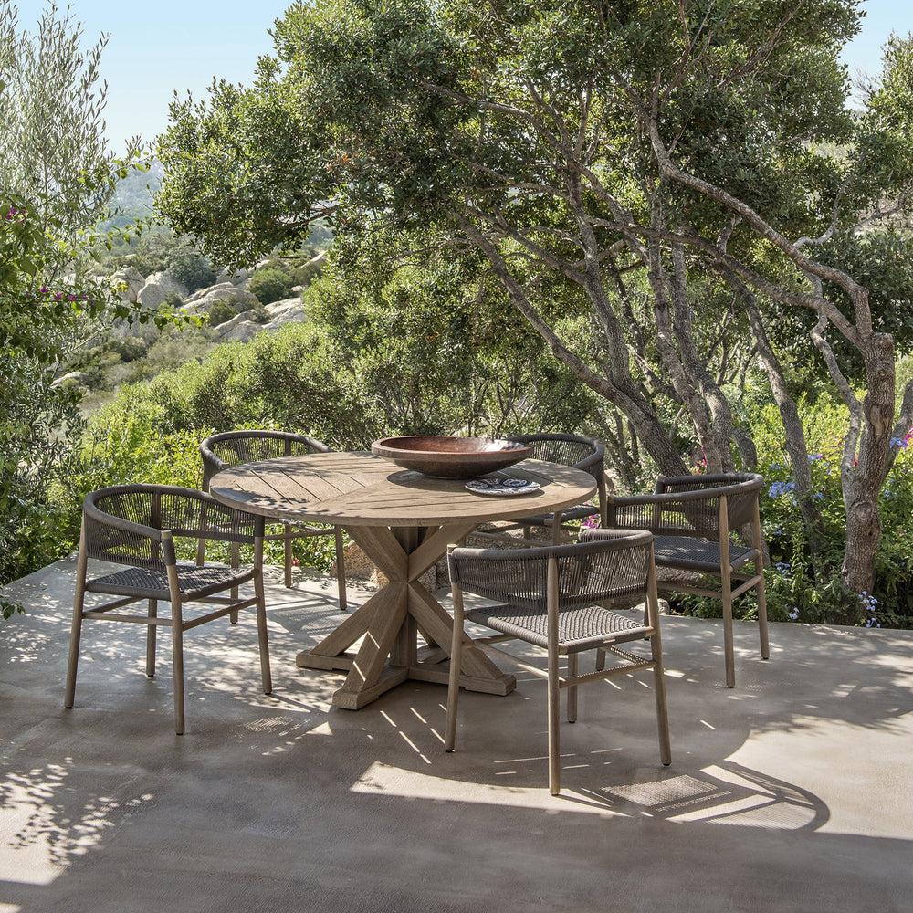 Kilt Outdoor Stackable Dining Armchair