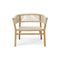 Kilt Outdoor Stackable Lounge Armchair  option Chair Only