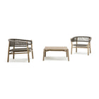 Kilt Outdoor Stackable Lounge Armchair