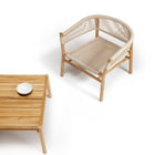 Kilt Outdoor Stackable Lounge Armchair