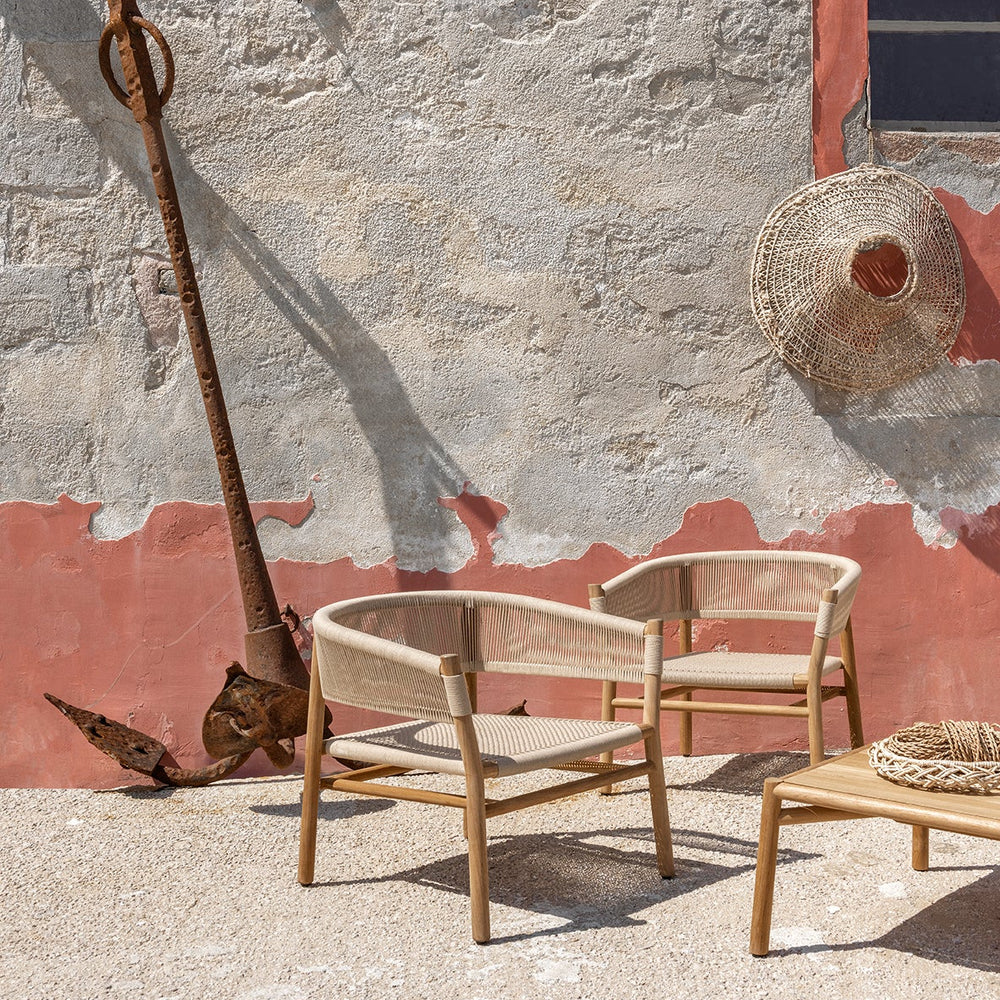 Kilt Outdoor Stackable Lounge Armchair