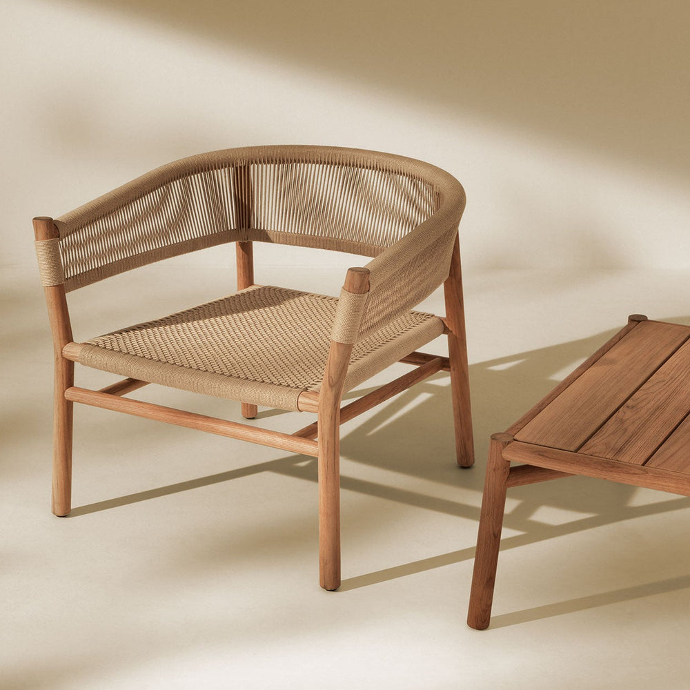Kilt Outdoor Stackable Lounge Armchair