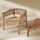 Kilt Outdoor Stackable Lounge Armchair