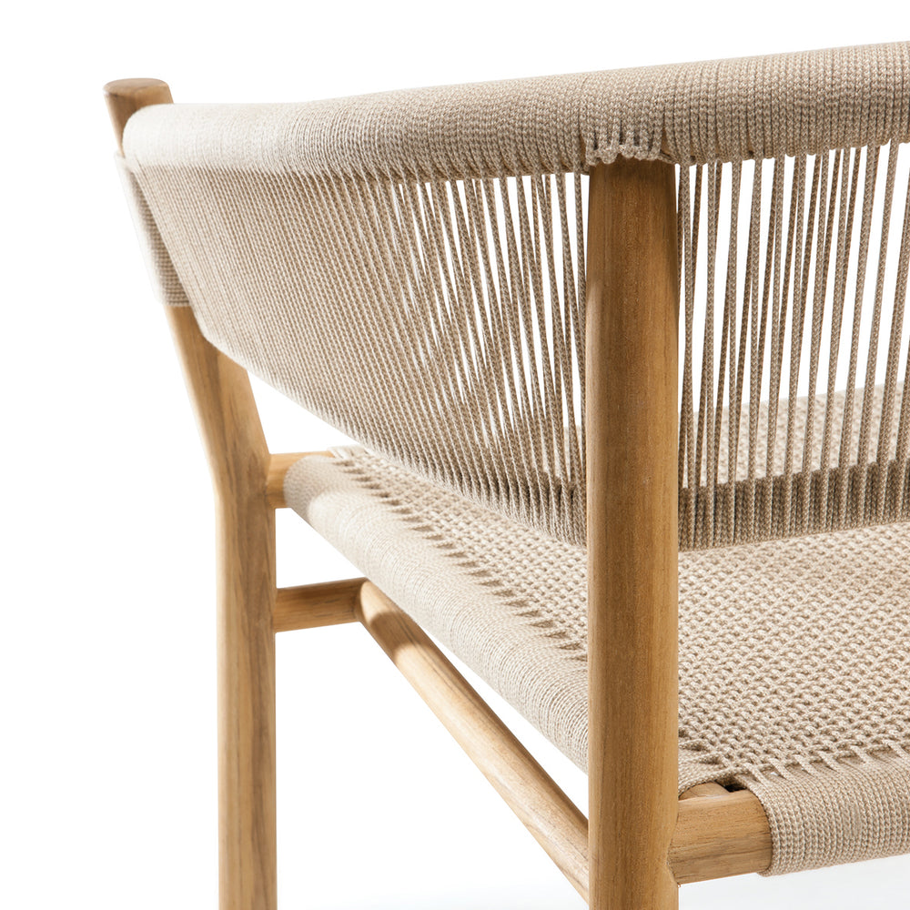 Kilt Outdoor Stackable Lounge Armchair