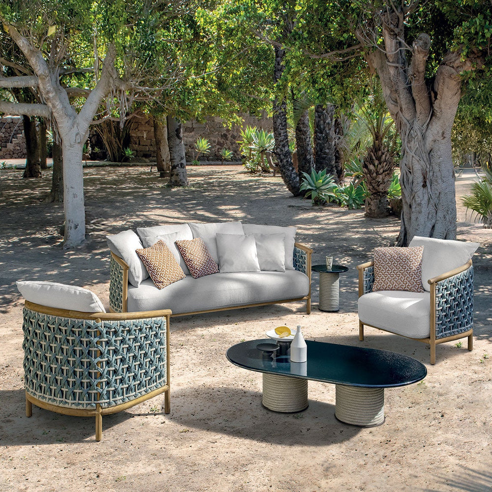 Patio Outdoor 3-Seater Sofa