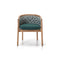Patio Outdoor Dining Armchair  option Deep Green