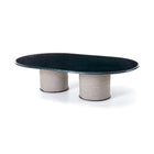 Patio Outdoor Oval Coffee Table