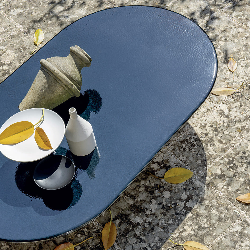 Patio Outdoor Oval Coffee Table