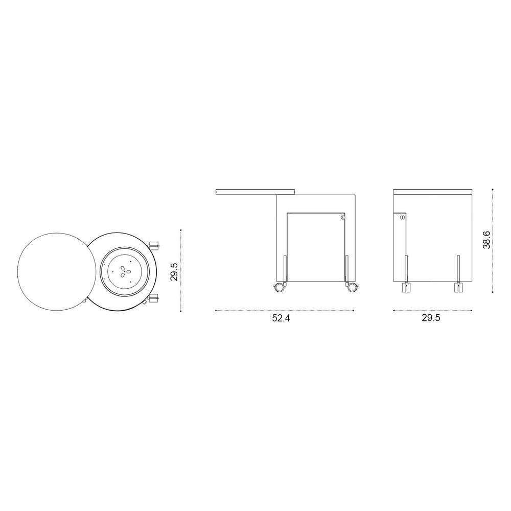 Phil Outdoor Brazier Grill Module
