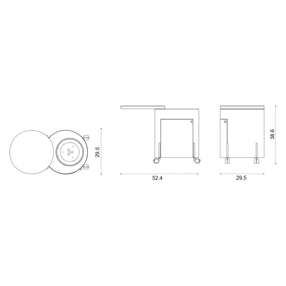 Phil Outdoor Brazier Grill Module