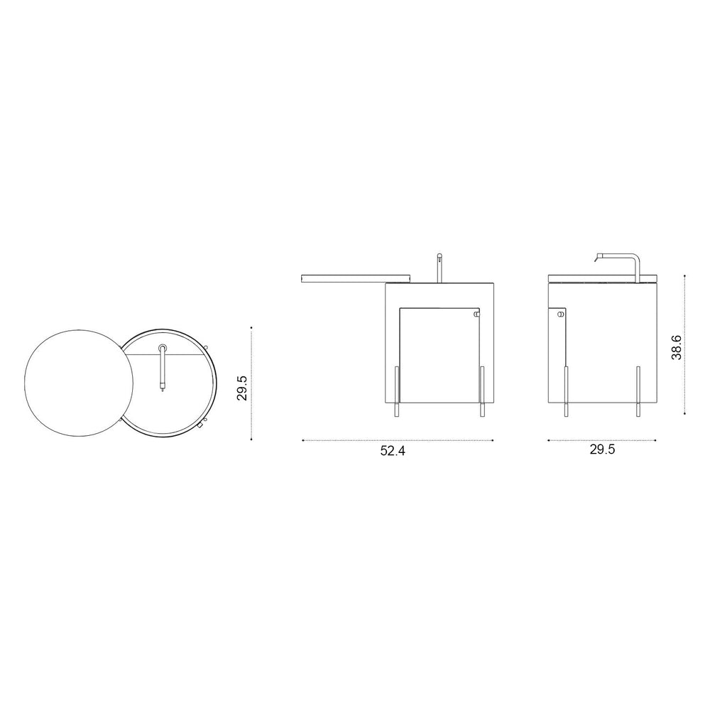 Phil Outdoor Kitchen Sink Module