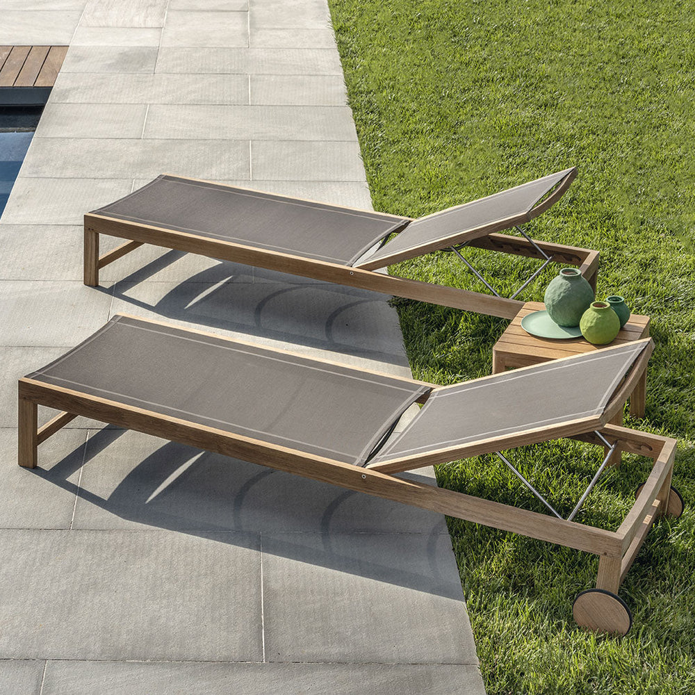 Sand Outdoor Ethitex Sunbed