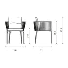 Venexia Outdoor Dining Armchair