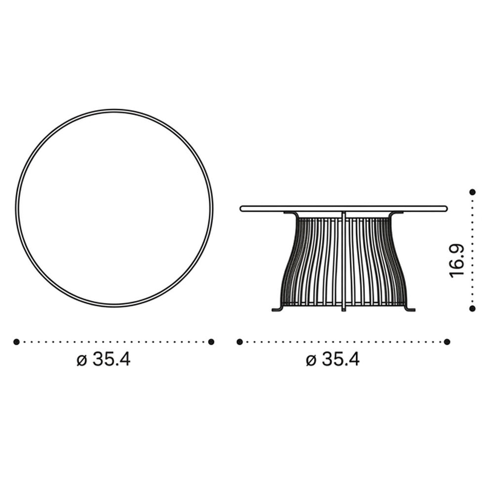 Venexia Outdoor Round Coffee Table