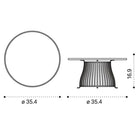 Venexia Outdoor Round Coffee Table