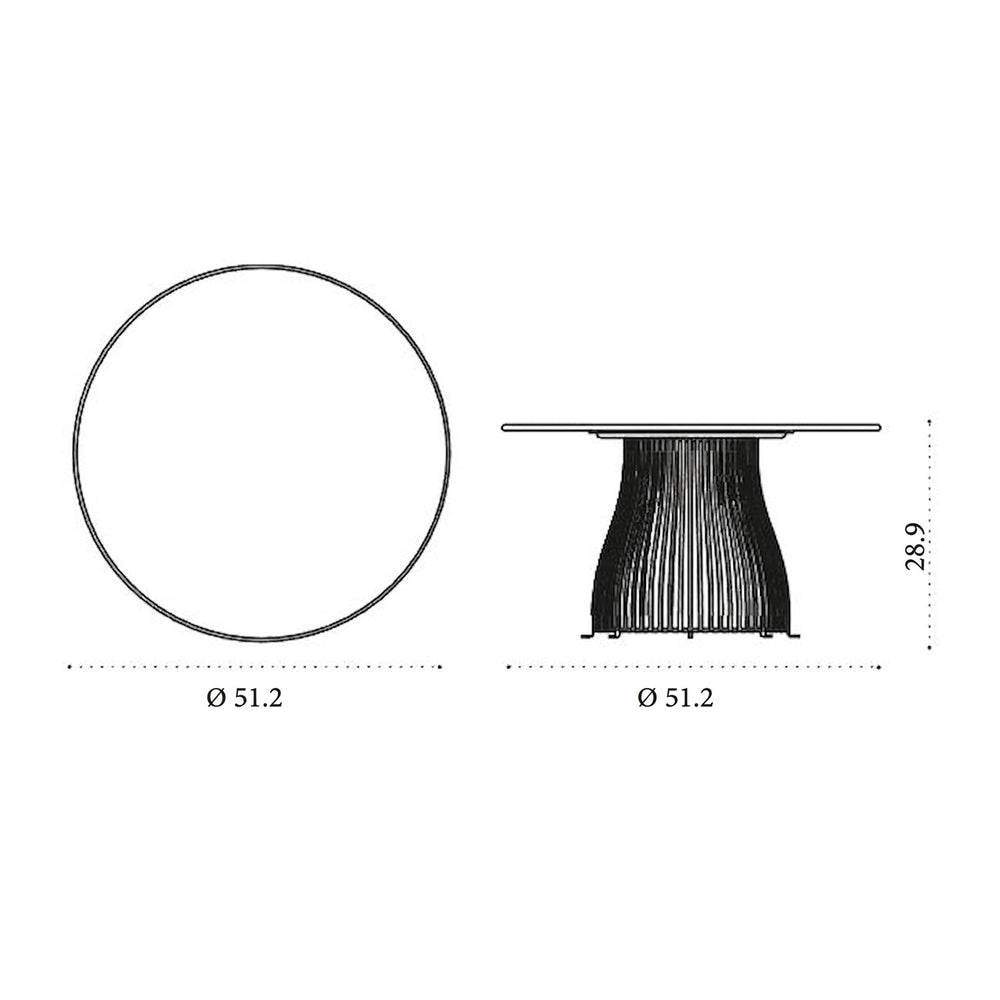 Venexia Outdoor Round Dining Table