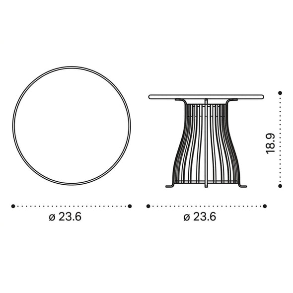 Venexia Outdoor Side Table