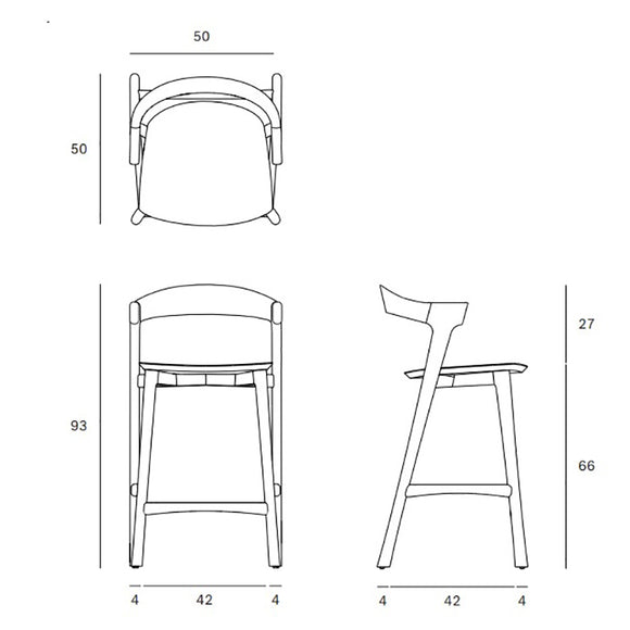 Bok Bar And Counter Stool