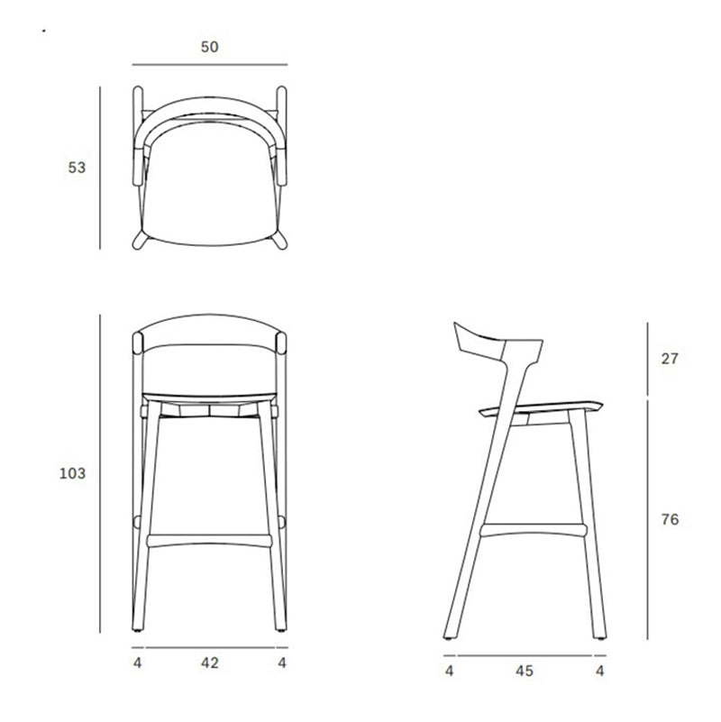 Bok Bar And Counter Stool