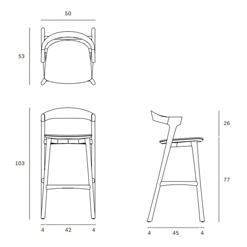 Bok Bar And Counter Stool