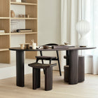 Bok Dining Chair with Upholstered Seat