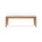Bok Outdoor Bench  option Off White