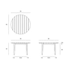 Bok Outdoor Round Dining Table