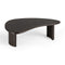 Boomerang Coffee Table  option Dark Brown Mahogany