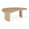 Boomerang Coffee Table  option Oak