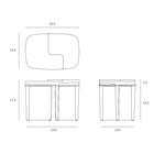 Brutalist Side Table