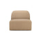 Bulky Lounge Chair  option Light Sepia