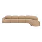 Bulky Modular Sofa Set with Footstool