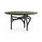 Cena Dining Table  option Green Marble Engraved