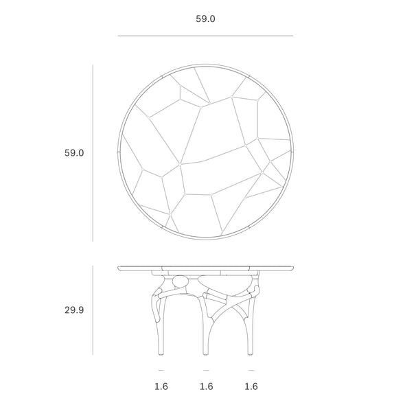 Cena Dining Table