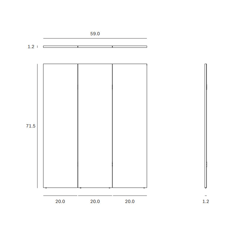 Chopped Room Divider