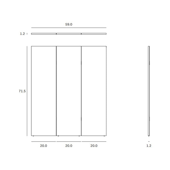 Chopped Room Divider