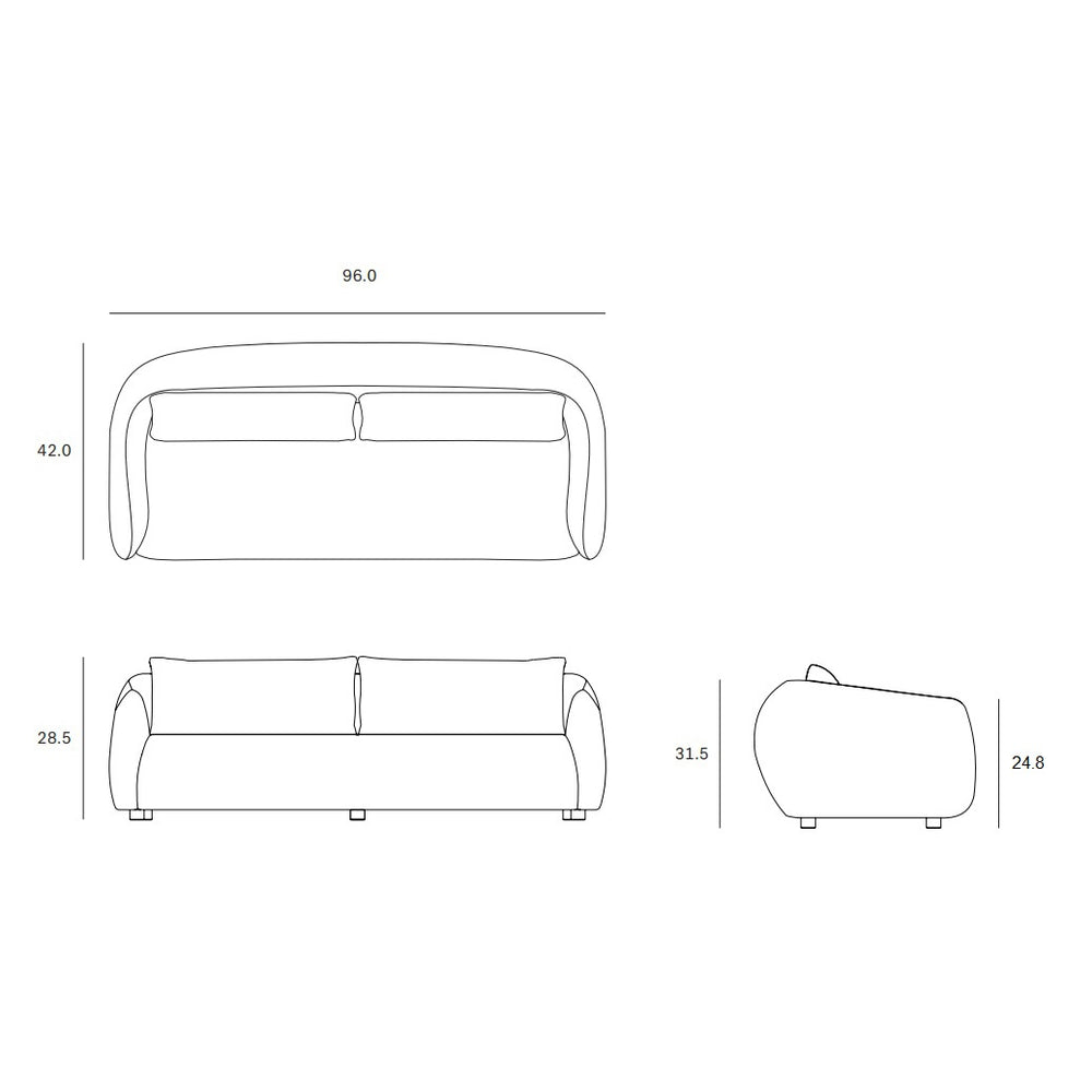 Figur 3-Seater Sofa