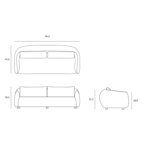 Figur 3-Seater Sofa