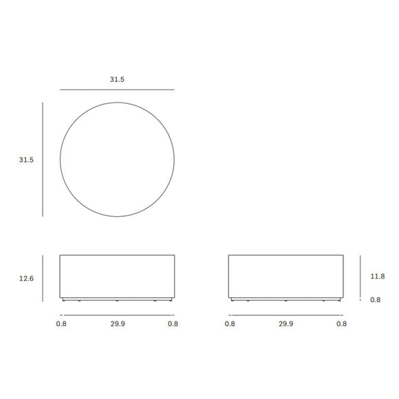 Elements Round Coffee Table