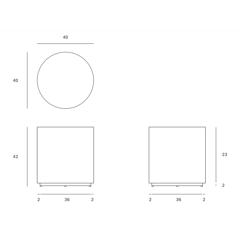 Elements Side Table