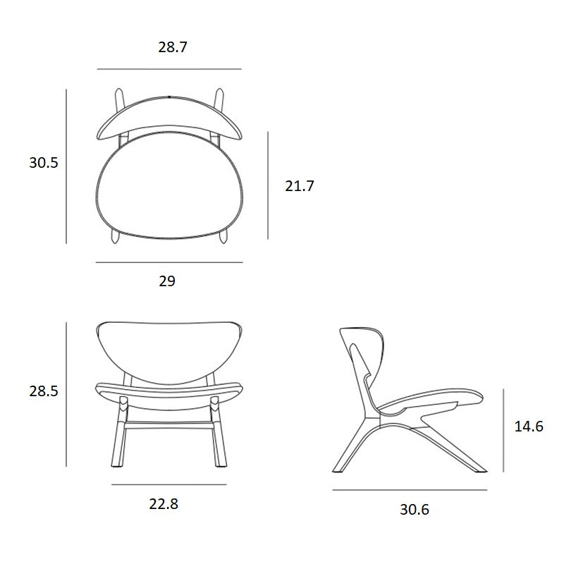 Eye Upholstered Lounge Chair
