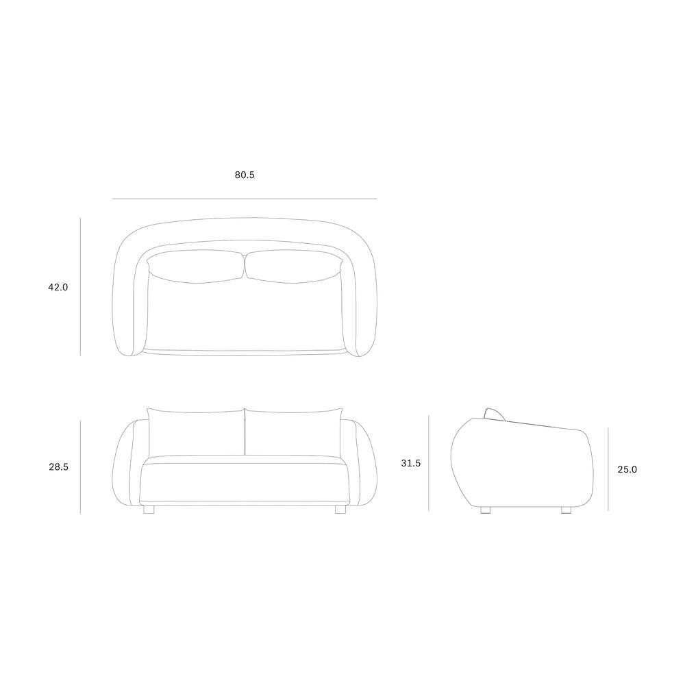 Figur 2-Seater Sofa