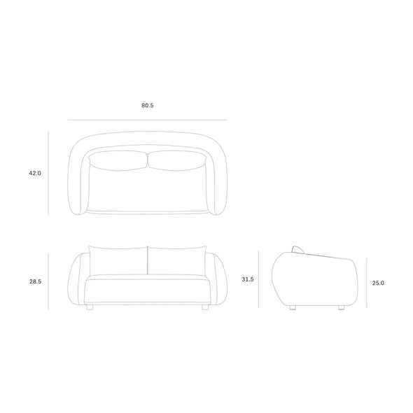 Figur 2-Seater Sofa