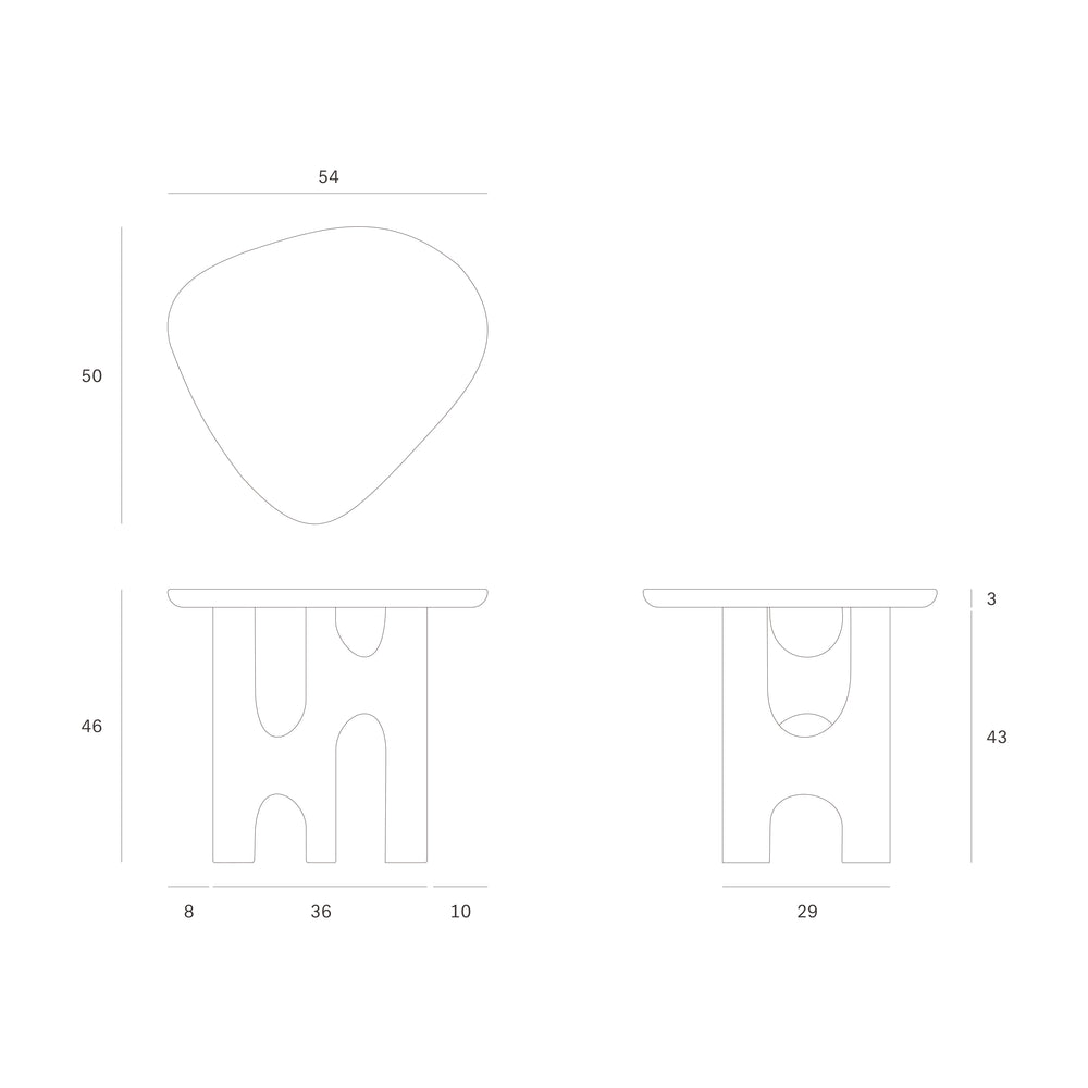 Flow Side Table