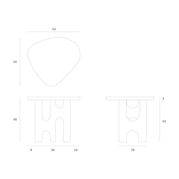 Flow Side Table